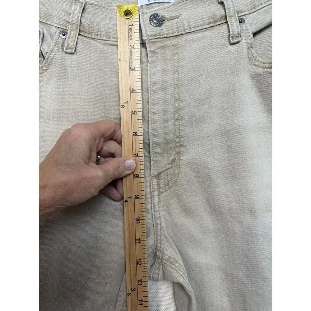 Denizen‎ from Levi's Men's Jeans Khaki 38x25 Athletic Fit 231 Denim Stretch READ